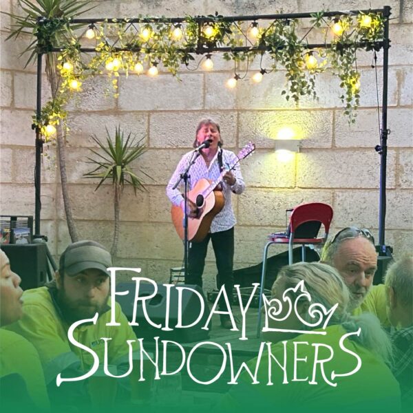 Friday Sundowners with Jeff Bruce @ Crown Hotel Collie