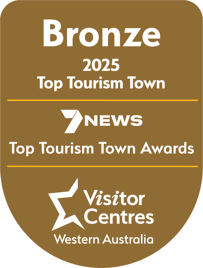 2025 Top Tourism Town Awards WA - Bronze Award