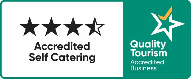 Quality Tourism Accredited Business - Self Catering 3.5 Star Logo